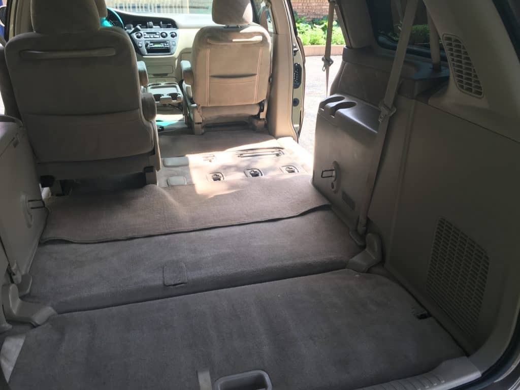 Honda Odyssey Interior Measurements Odyssey Camper