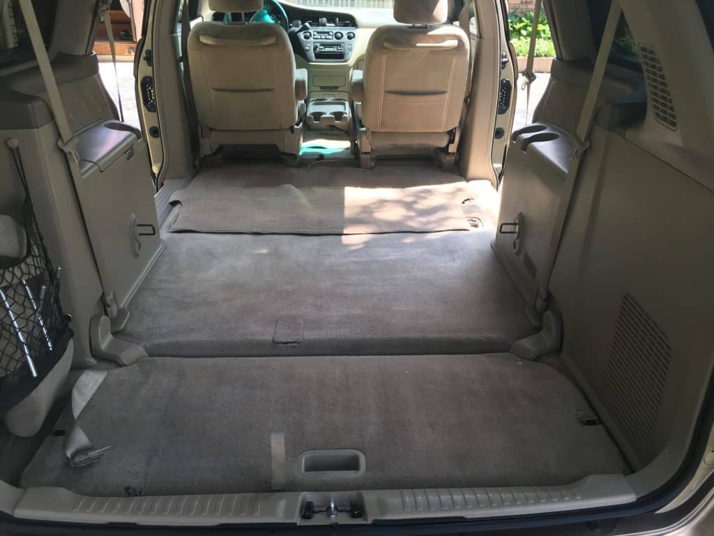 Honda Odyssey Interior Measurements Odyssey Camper